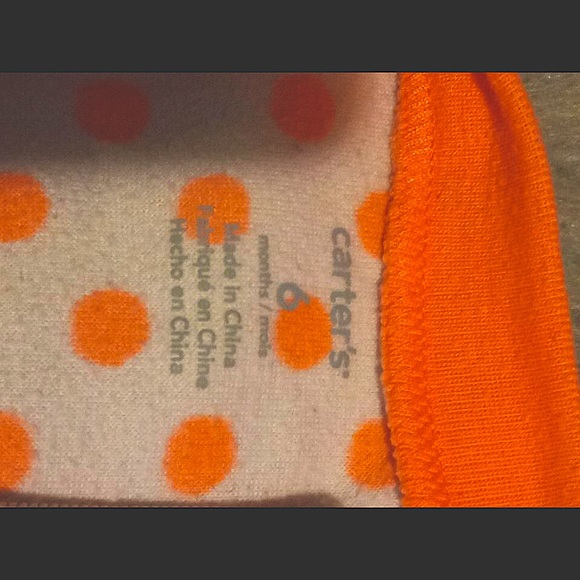 Carter’s “Mommylovesme” one piece with monkey feet - Picture 2 of 4